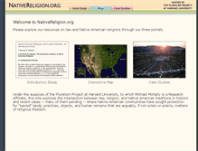 Tablet Screenshot of interfaithalliance.orgwww.pluralism.org
